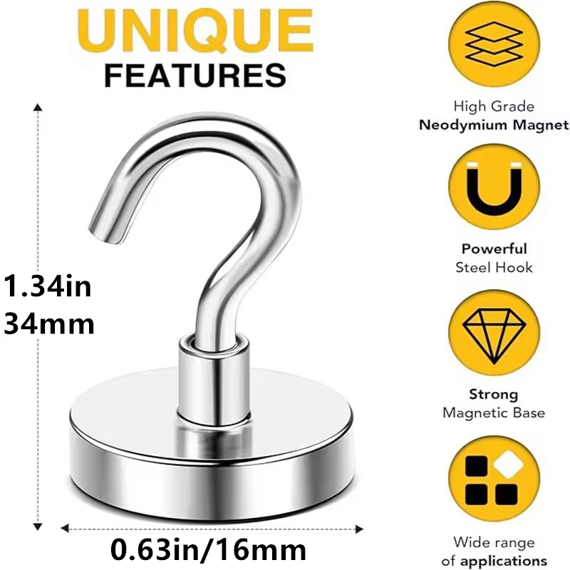 8 Farben 16 mm robuster Magnet – Home Cooking Delivery Bewertung und Preis