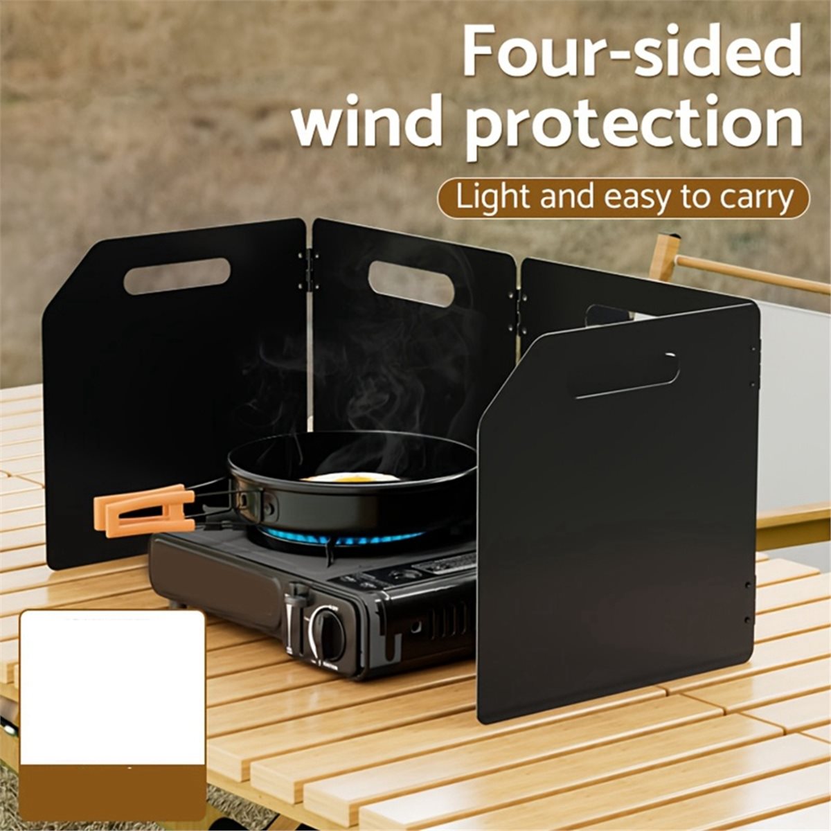 Vierteiliger Windschutz für Ca – Home Cooking Adventure Bewertung und Preis