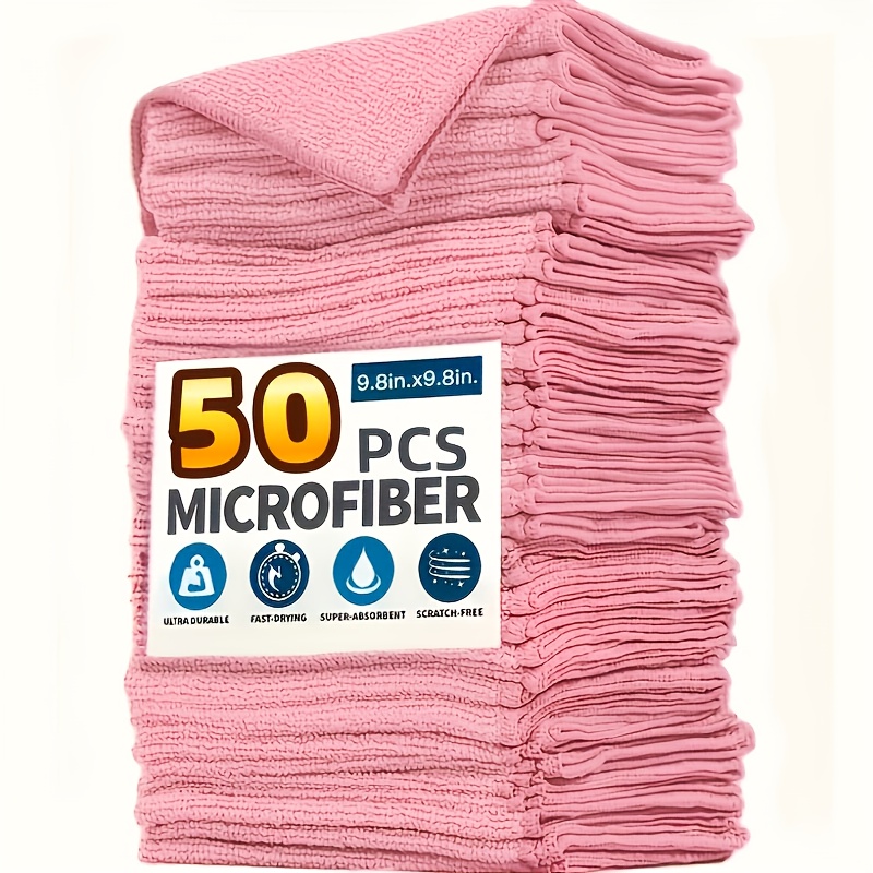 1-50 Stück Hellrosa Mikrofaser – Home Cooking Utensils Bewertung und Preis