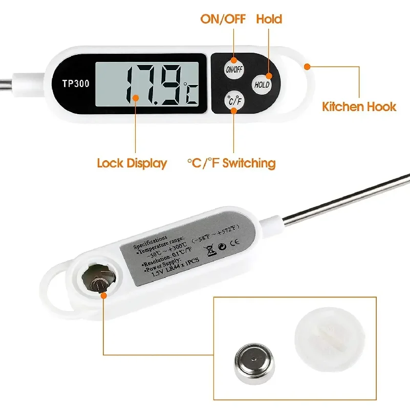 Digitales Küchenthermometer mi – Home Cooking Reading Bewertung und Preis