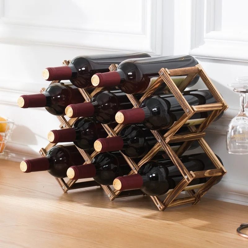 Stapelbare Weinregale für 3, 5 – Home Cooking Delivery Bewertung und Preis